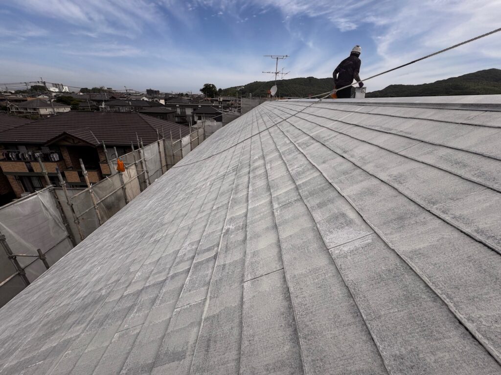 熊本市東区Hアパート塗装工事